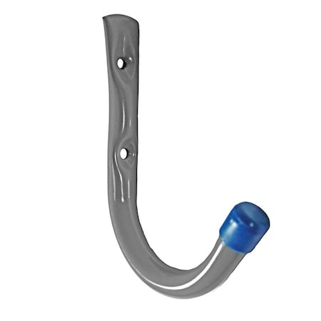 Crawford Crawford 4 in. L Powder Coated Gray Steel Handy Hanger Holder 2 pk 13112